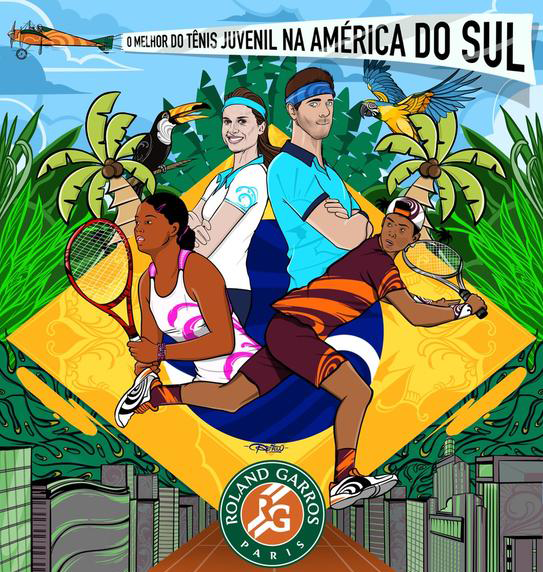 Brasil terá cinco meninos e três meninas na edição 2025 do Roland-Garros Junior Series by Renault