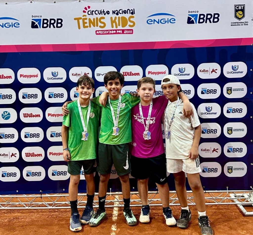 Primeira etapa do Circuito Nacional Tênis Kids Apresentado por BRB chega ao fim