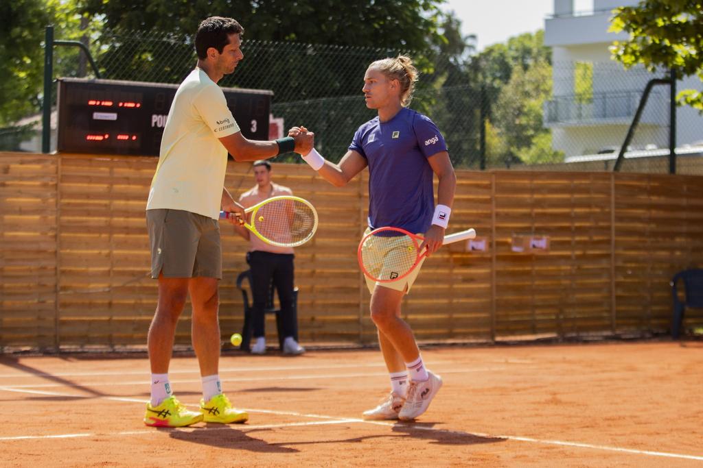 Melo e Matos param na semifinal em Bordeaux e seguem para Genebra