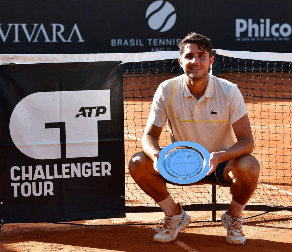 Argentino Santiago Taverna conquista o título do Brasil Tennis Open 2025 em grande virada