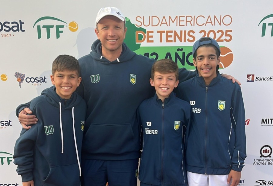 Meninos do Time Brasil BRB são vice-campeões do Sul-Americano 12 anos