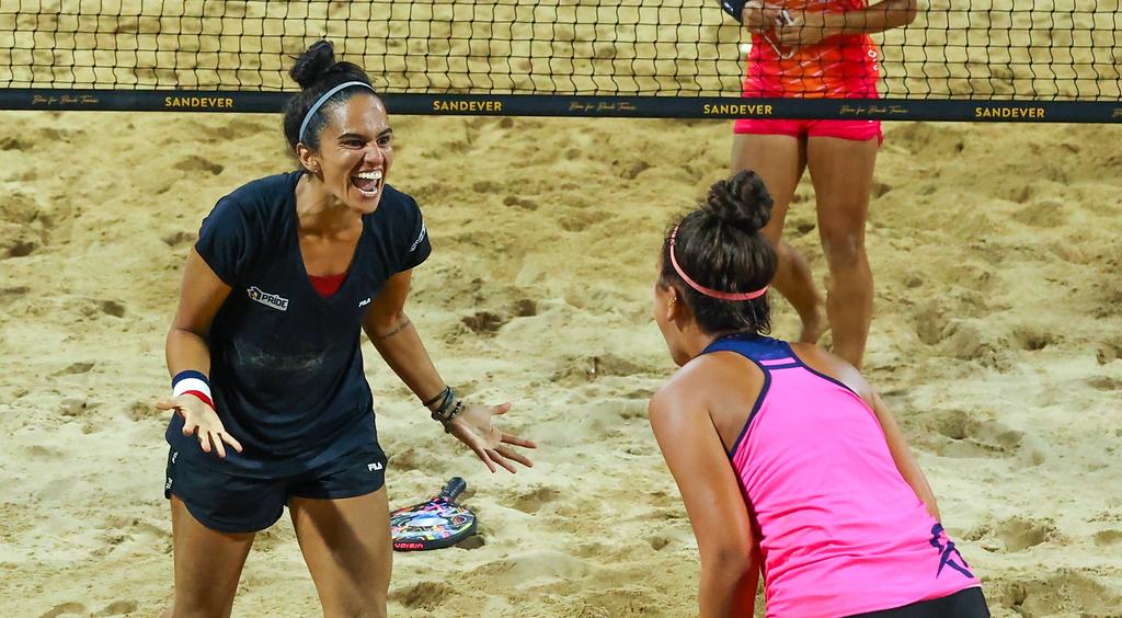 Com apoio do PROESPORTE, Marcela Vita brilha nos principais torneios de beach tennis do mundo