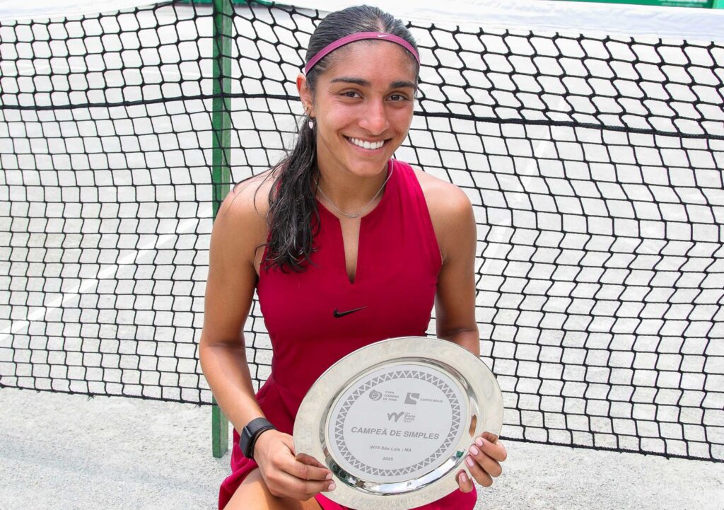 Hibah Shaikh conquista título da Copa Feminina de Tênis em São Luís e embala sequência no Brasil