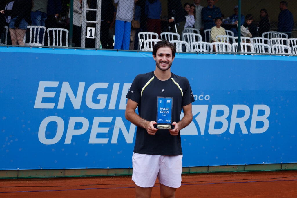 Gustavo Heide é campeão do ENGIE Open em Florianópolis