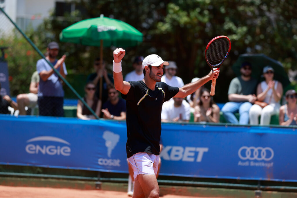 Gustavo Heide está na final do ENGIE Open em Florianópolis