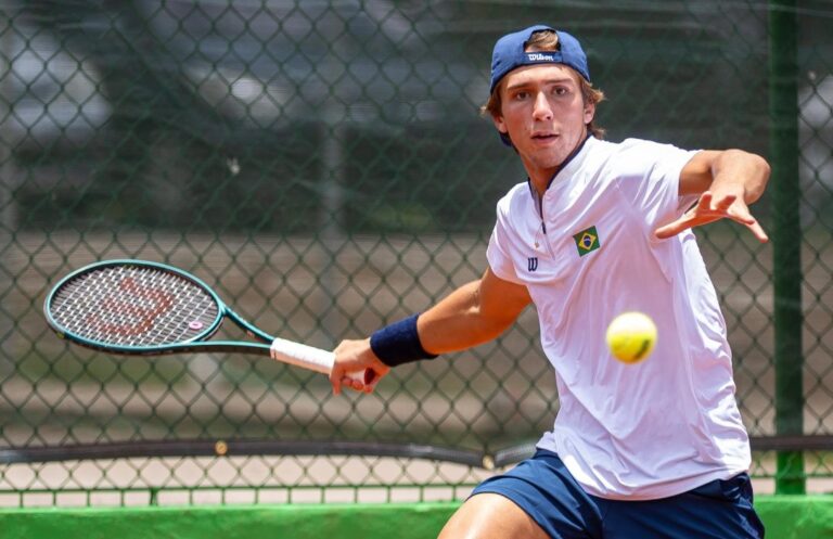 Brasil garante três nomes nas quartas de final do tênis nos Jogos Sul-Americanos da Juventude