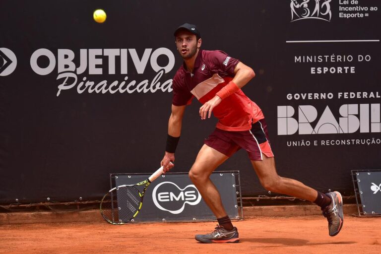 Pucinelli e Ribeiro estreiam amanhã na abertura da chave principal do ATP Challenger de Piracicaba
